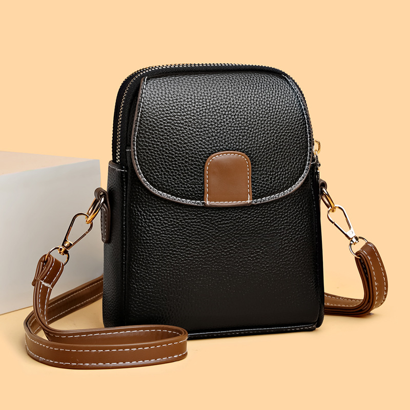 手机女包2024新款时尚单肩小包包潮女士零钱包软皮百搭欧美斜挎包